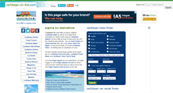 Desktop Screenshot of caribbean-on-line.com