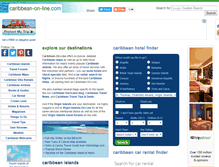 Tablet Screenshot of caribbean-on-line.com